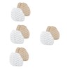 FOMIYES 8pairs High-heel Inserts Comfortable Metatarsal Pads Non-skid Heel Cushion