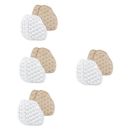 FOMIYES 8pairs High-heel Inserts Comfortable Metatarsal Pads Non-skid Heel Cushion Women Shock-absorbent Insoles