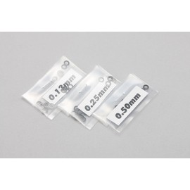 Yokomo ZC-S25A Spacer Shim, 20 Sheets each, 0.1 inch (2.5 mm)