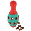 Kerbl Pet ToyFastic Cone, Fillable, Red/Turquoise, 15 x 6.5 cm