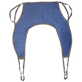 Medline MDSMHC70012 Hoyer Style Padded U-Shaped Patient Slings, Medium