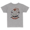 Retro Ghost Boo Haw Toddler Kids T-Shirt 2T Heather Grey