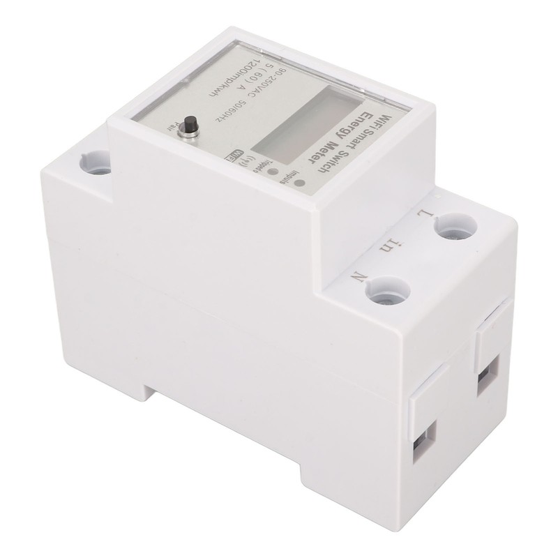 WiFi Electricity Meter LCD Display Watt Hour Meter APP Control