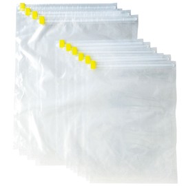 AQUATALK Clothing Compression Bags, No Vacuum Needed, Hand Winding Compression, Made in Japan (4 Medium / 6 L)