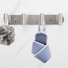 Vanloory Coat Hook Rack, Wall Mounted Rack with 4 Hooks,