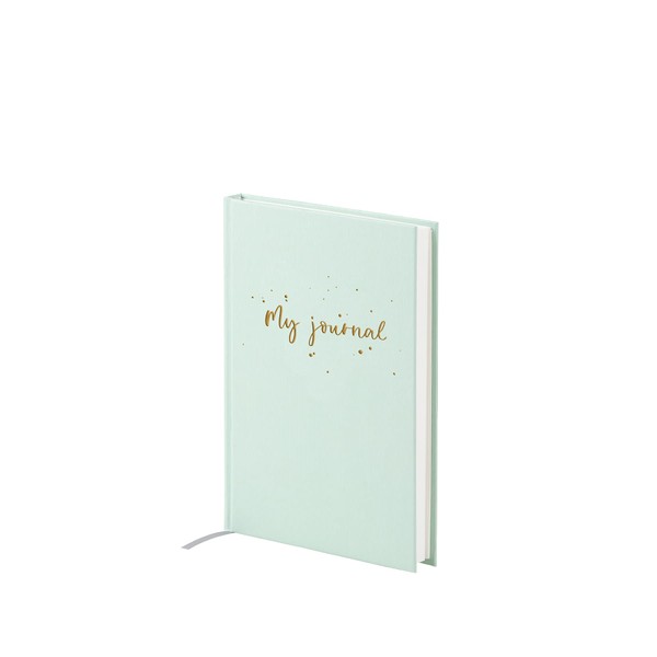Rössler My Journal Foil Embossed Bound Book A5, 192 Pages, Dotted Grid, Pastel