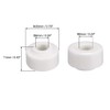 sourcing map 10pcs Ceramic Insulator Bead 6mm X 20mm Round