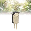 Rustic Hanging Animal Wind Chimes Resin Hand Made Natural Garden