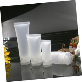 Ipetboom 4pcs Empty Lotion Travel Bottle Screw Top Pump for Beauty Products Travel-Friendly