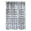 Spirella Anti-Mould Shower Curtain - Anti-Bacterial, Washable, Waterproof, Polyester, "Connection"