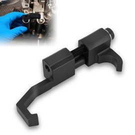 WODHMIEY 5460 Serpentine Belt Tensioner Tool, Belt Tension Compressor & Spring Compressor for Engine Drive Belts/Tensioner Pulleys, Forged High Carbon Steel, Rustproof, Adjustable Arm