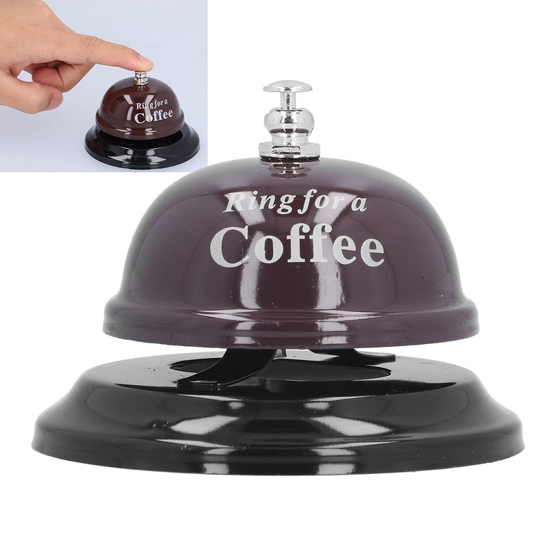 Service Bell, Bright Restaurant Ring Classic Bell‑shaped for Most People