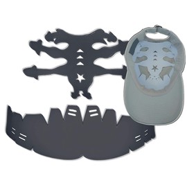 Shapers Image Web Shaper Baseball Cap Perfector. Enhance Your Cap (1 Count) (US, Alpha, One Size, Black)