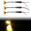 HUSUKU Front Grille Lights Fit for 2004-2019 Ford F150 F250