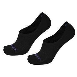 ZeroSock Bamboo Viscose Wraith Ankle Socks With Mesh Ventilation with Anti-Slip Gel Heel Grip (4 Pairs Per Box)