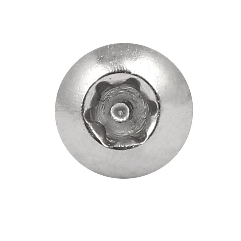 uxcell M3x6mm 304 Stainless Steel Button Head Torx Security Machine