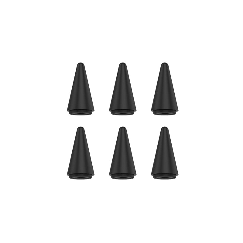 TQQ 6 Pack Pencil Replacement Tips Only Compatible Pencil, 1:1