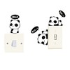 Wall Sticker, Power Switch Sticker, Cute, Panda, Wallpaper, Decoration, Interior,