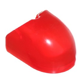 Old-Harvest 1x Protective Cap Impact Protection Trailer Drawbar Red PU AHK Car Bumper Protection Nose