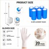 Disposable Toilet Brush Set - Disposable Toilet Wand - Cleaning