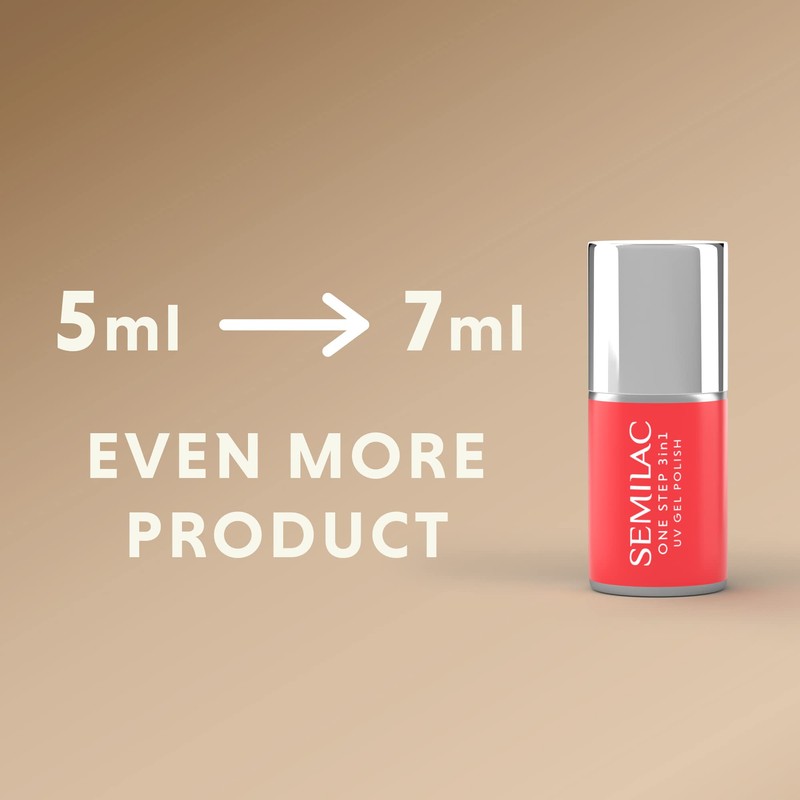 Semilac One Step Hybrid 3in1 UV Nagellack S630 French Pink