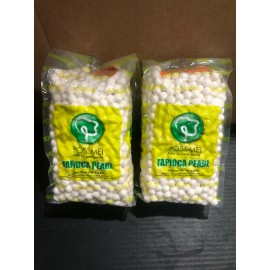 Pearl ( 2 PK) POSSMEI TAPIOCA WHITE PEARL BUBBLE TEA 1KG - 2.2 LBS  FREE SHIPPING
