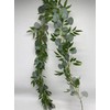 6' Eucalyptus Silver Dollar Garland (Pack of 2) - 6'
