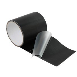 WELSTIK Waterproof Tape Patch & Seal Tape Leak Repair Tape Duct Tape, Black, 4''x 60"