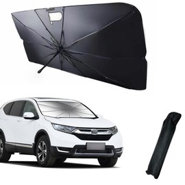 bluqulo car Sunshade Windshield Cover, car Front Window Sunscreen Foldable Sunshade, 49 "x31 Front Window Heat Protection UV Protection for Most Cars