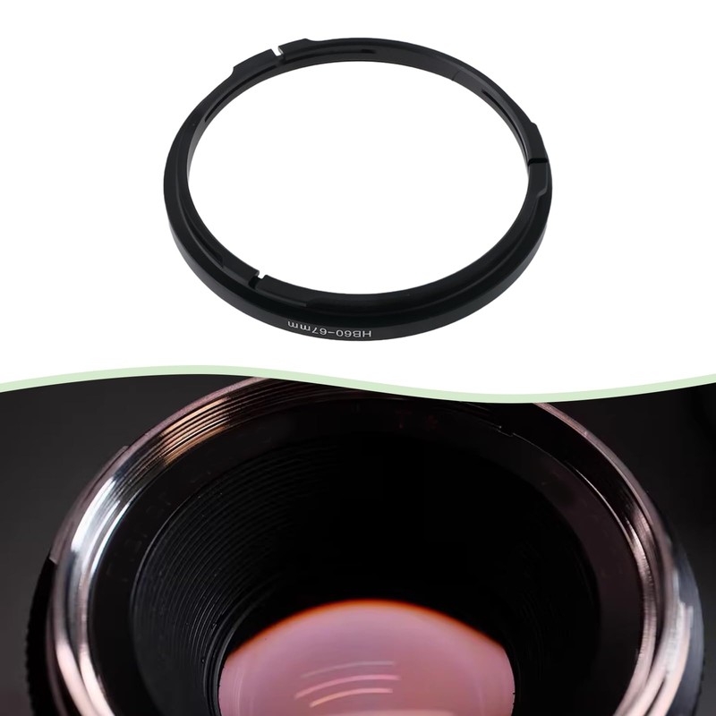 OTOTEC 1Pc B60-67mm Filter Adapter Ring Aluminum Compatible with Hasselblad