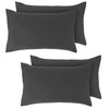 Rayyan Linen 4 Pack Pillow Cases 100% Egyptian Cotton 200