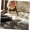 Operitacx Wiederverwendbarer Schreibpinsel Chinesischer Pinselstift Tintenpinsel Holzmaterial Glattes Schreiben Für