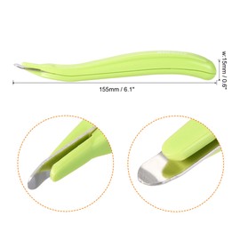 MECCANIXITY Staple Remover Tools, Magnetic Staplers Puller for Office Home Desktop Accessory, Green