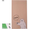 Indigo PP033 Wrapping Paper Bag, Bottom Bag, M, Loose Bear,
