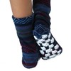 Polar Feet Super Stretchy Non-Constricting Extra-Wide Fleece Socks Nonslip for