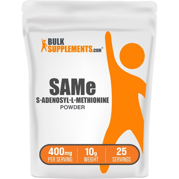 BulkSupplements- .com Mismo Polvo SAdenosilLMetionina, Suplemento SAMe para la Salud