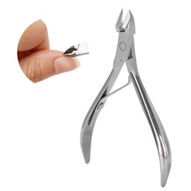Cuticle Trimmer, Cuticle Nippers Scissors, Professional Stainless Steel Cuticle Cutter Remover, Dead Skin Remover Pedicure Manicure Tools for Fingernails and Toenails at Home/Spa/Salon