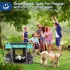 Dog Playpen,Pet Playpen,Foldable Dog Cat Playpens,Portable Exercise Kennel Tent Crate,Water-Resistant