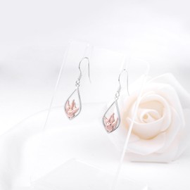 Bowling Dangle Earrings for Women - 925 Sterling Silver bowling Earring Hypoallergenic Ball Sports Jewelry Gifts Accessories for Mom Bowlers Player Lovers