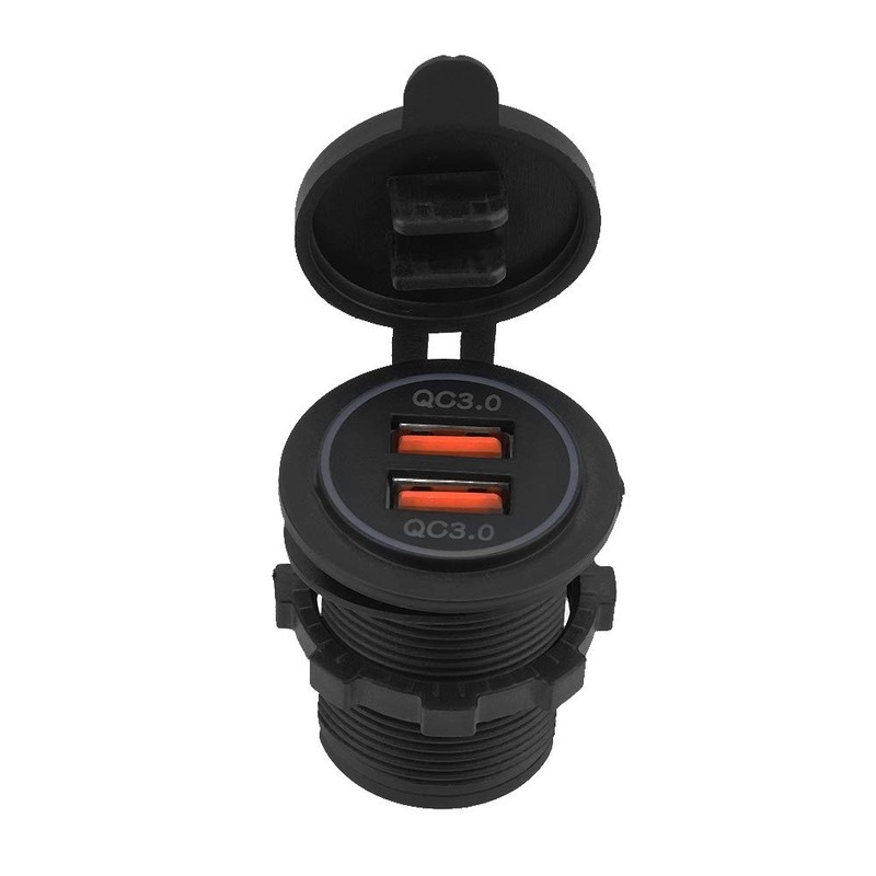 Dual USB Charger, Dual QC3.0 Quick Charge Dual USB Charger
