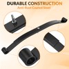 CLUBRALLY Club Car Golf Cart Front Leaf Springs with Bushing
