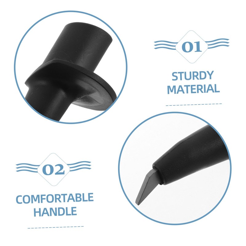 BESPORTBLE Universal Carbon Fiber Ski Pole Tip Tungsten Steel Trekking