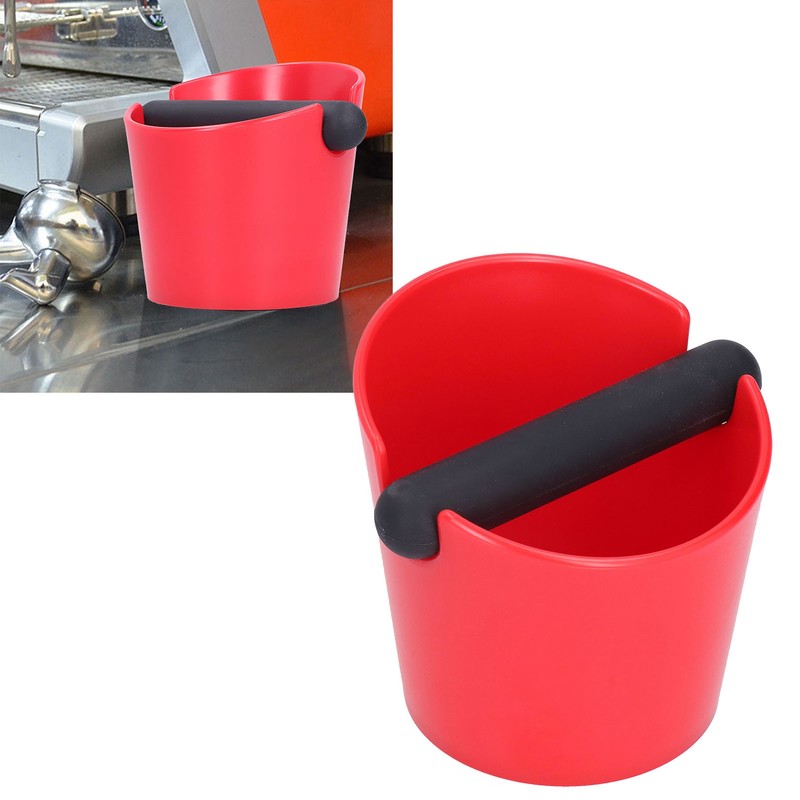Non Slip Coffee Knock Box Coffee Grounds Bucket Container Dump