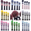 Golf Club Cover Headcover 4-Piece Set Driver/Wood FW 2-Piece/Hybrid UT