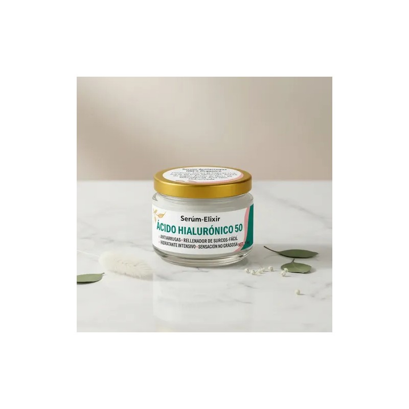 Crema Antiarrugas - Acido Hialuronico 120g