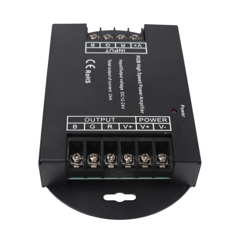 LEDENET RGB High Speed Power Amplifier 24A Data Signal Repeater