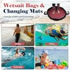 Pecihiko Wetsuit Change Mat, Beach Changing Surf Storage Bag with