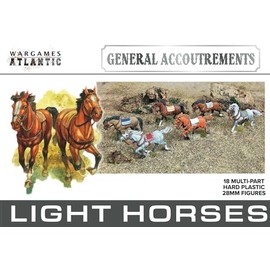 Wargames Atlantic General Accoutrements: Light Horses