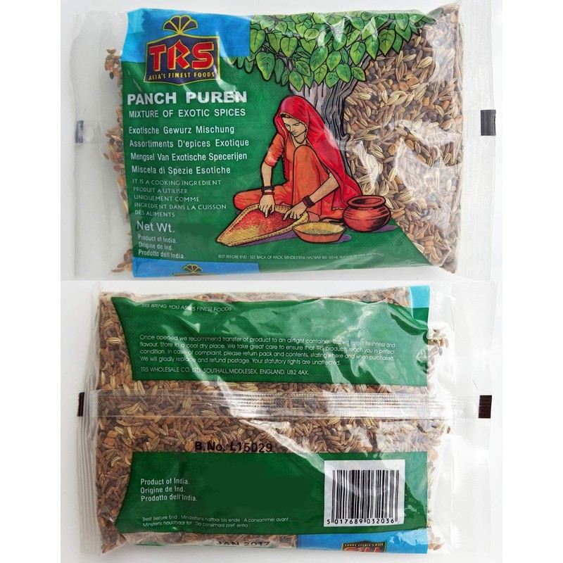TRS Panch Phoron 300G Bag | Made from Fennel, Fenugreek,