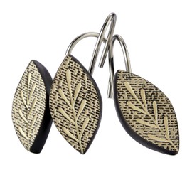 SKL Home Aspen Lodge Shower Curtain Hooks, Natural